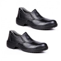 Hillson LF2 ladies 6 No Black Steel Toe Safety Shoes