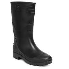 Hillson Century 6 No Black Plain Toe Gumboots