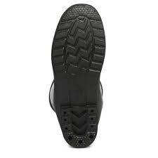 Hillson Chota-Hathi Black Plain Toe Gumboot Size 10