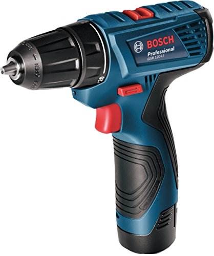 Bosch GSR 120-Li Cordless Drill Driver 12V Double Battery