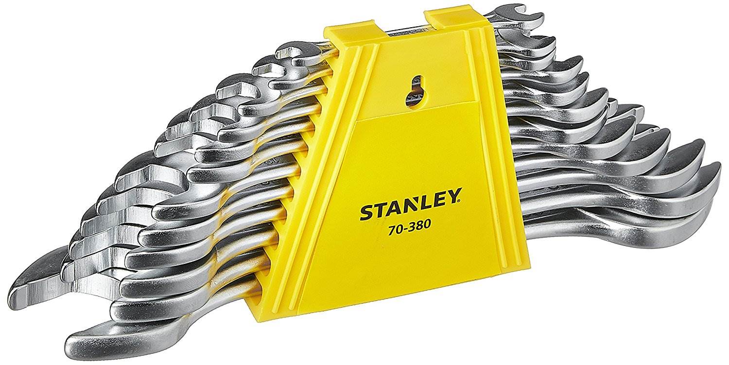 Stanley 70-380E Double Open End Spanner Set