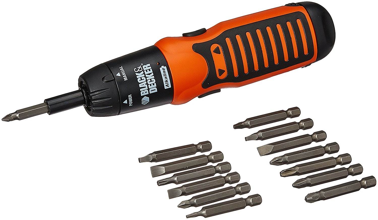 Black m10g Decker A7073 Battery Powered Screwdriver