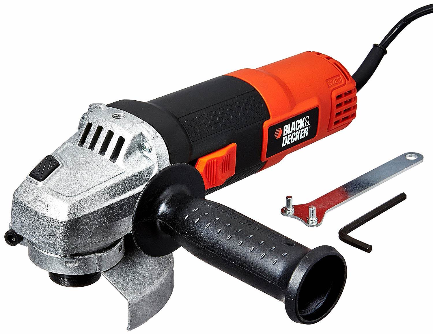 Black m10g Decker G720R 4-Inchm2g100mm 820-Watt Angle Grinder