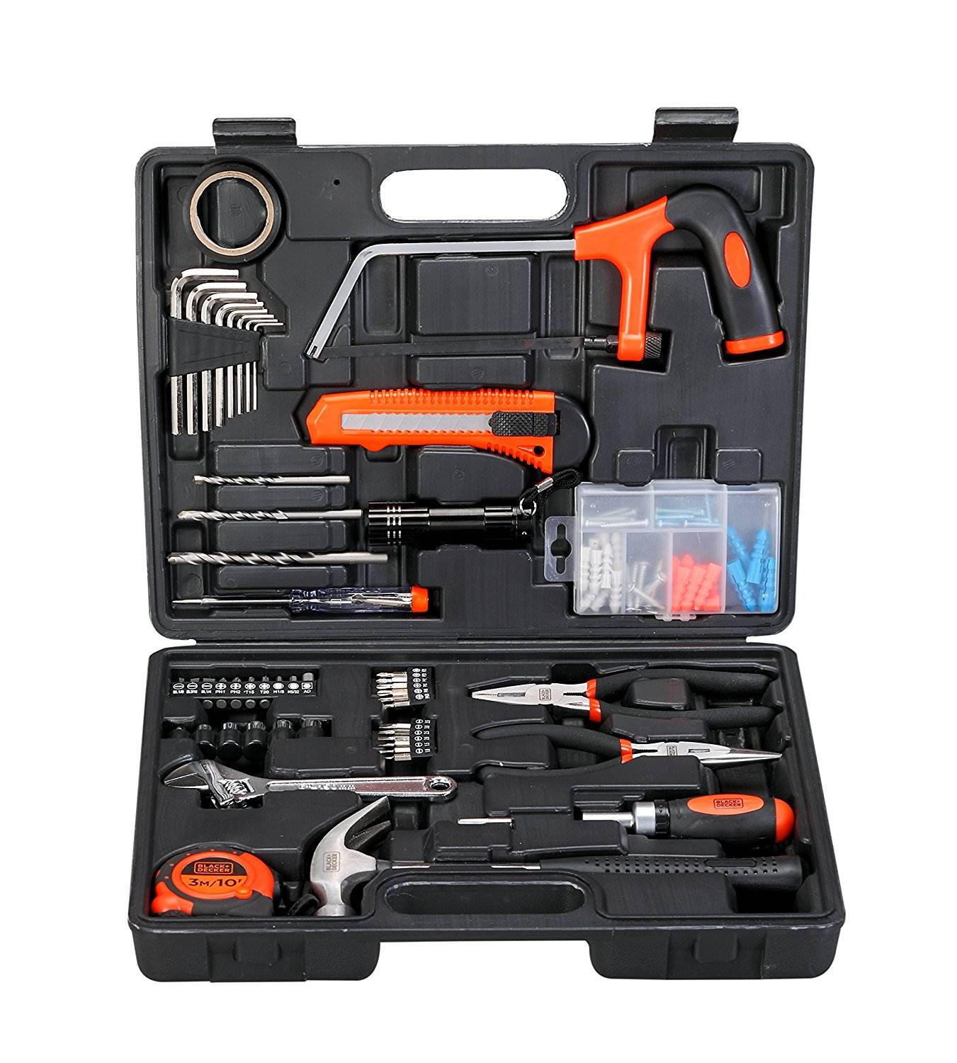 Black m10g Decker BMT 108 Hand Tool kit