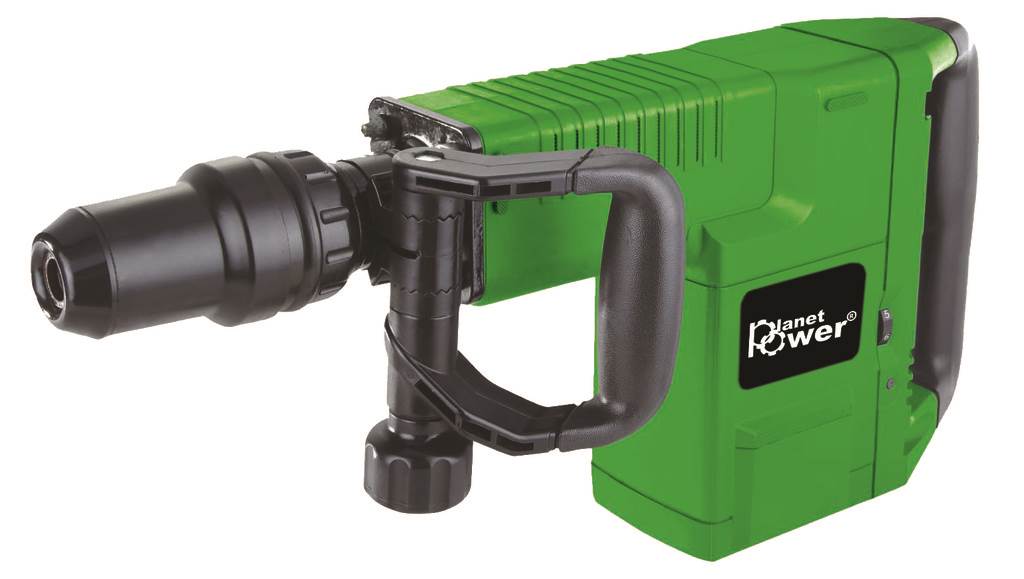 Planet Power PDH 11E Green 1500W Powerful  variable  Demolation Hammer