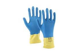 Mallcom NEB213BY Blue-Yellow Neoprene blended glove