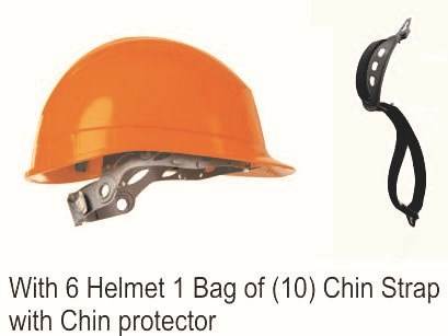 Mallcom Yellow Diamond I helmet chin straps with chin protectors