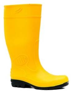 Hillson Yellow Plain Toe Gumboot Phantom 411 Size 6