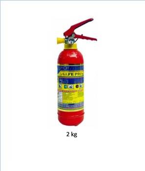 Safepro 2 KG Kitchen type Fire extinguisher m4gK- typem5g