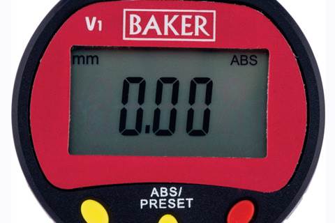 BAKER 25 MM V2P Valueline Digital Dial Gauge Range