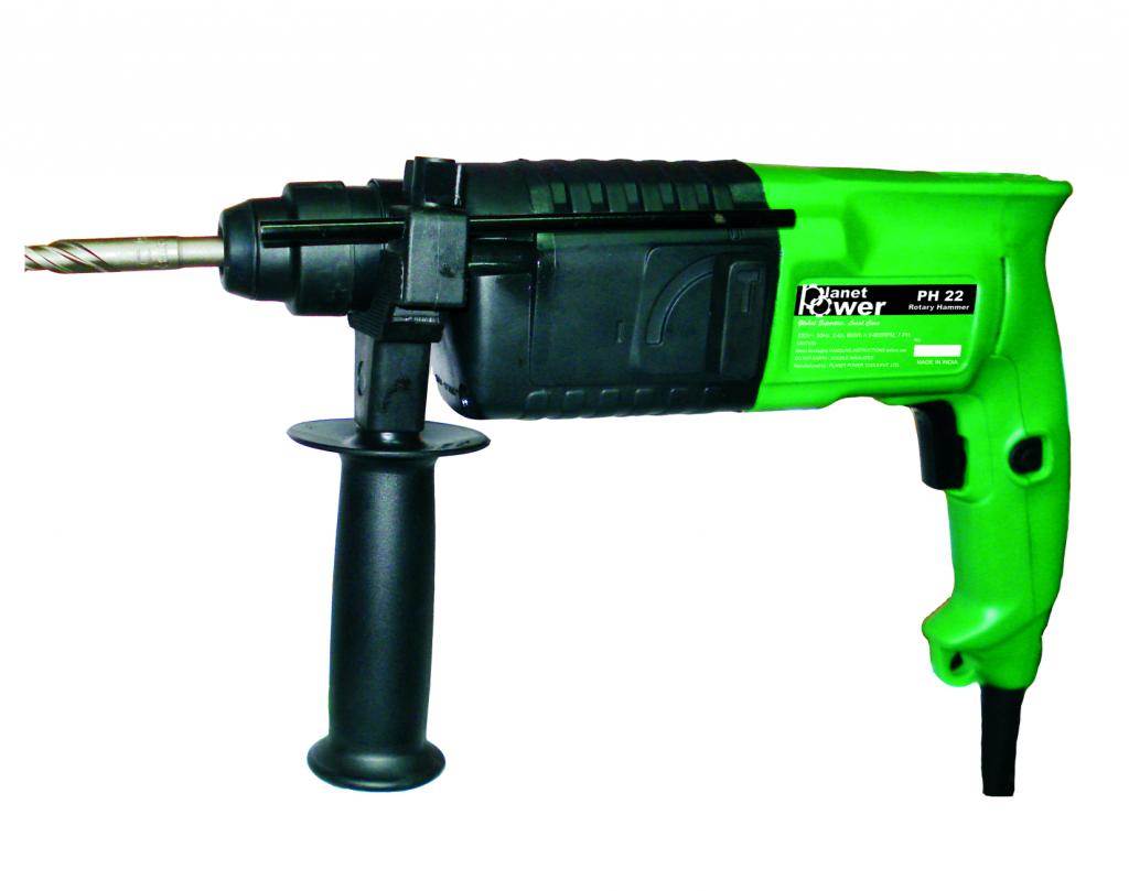 Planet Power PH22 22mm Green Rotary Hammer