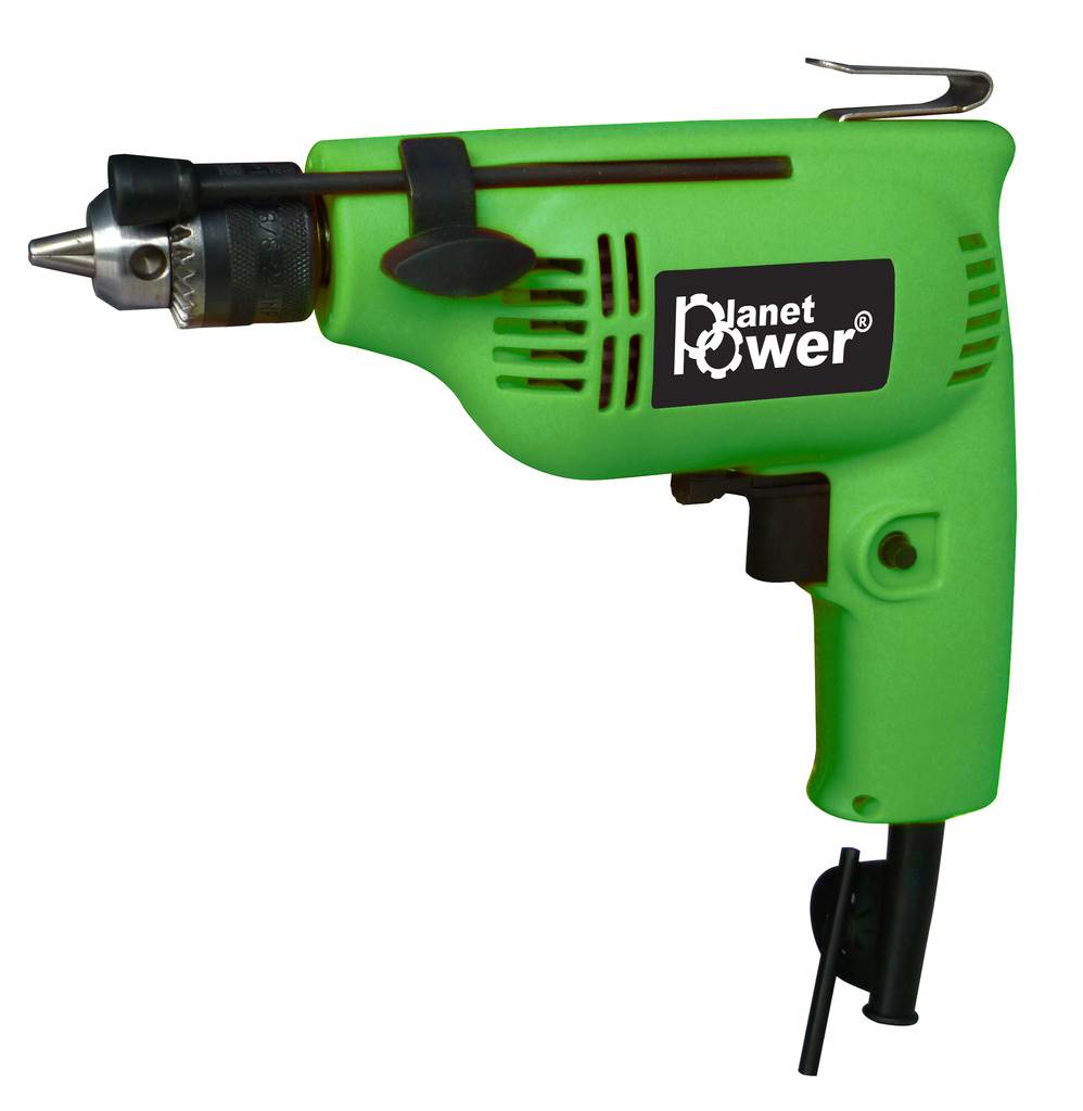 Planet Power PD6VR Green 6mm Reverse Forward Drill Machine